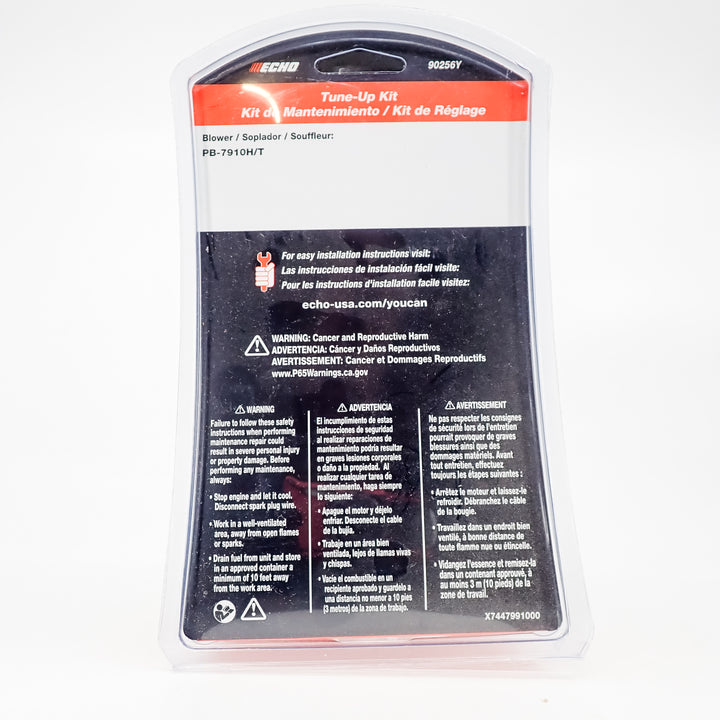 GENUINE ECHO YOUCAN TUNE UP KIT FITS PB-7910T, PB-7910H 90256Y