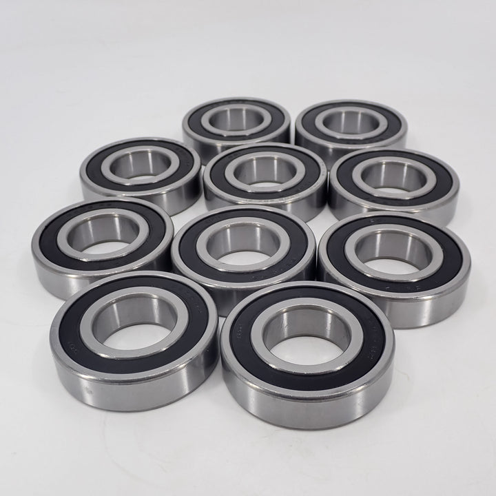 THE DUKE'S DEEP GROOVE RUBBER SEAL BALL BEARING 10-PACK 6206-2RS 30X62X16