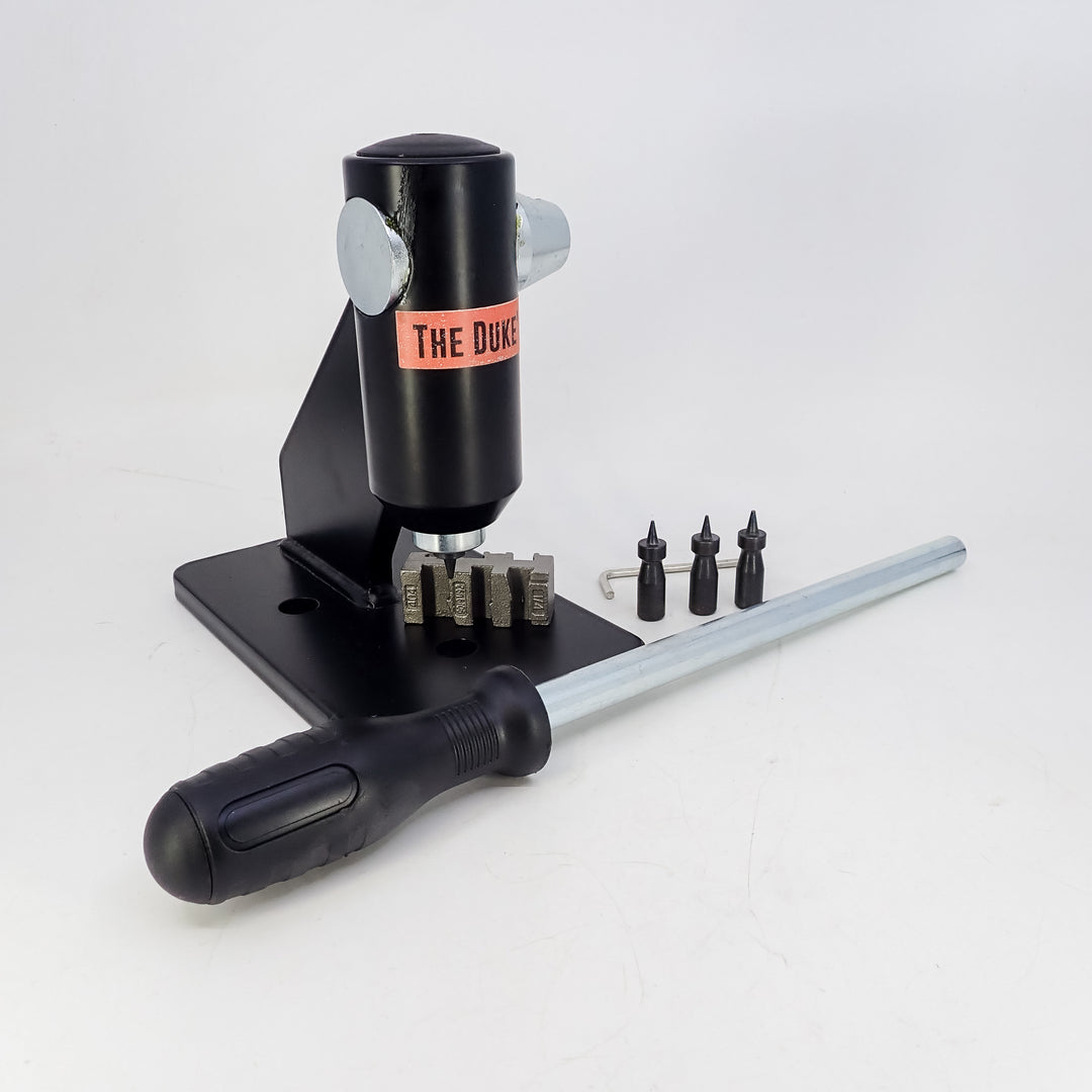 DUKE'S CHAINSAW CHAIN RIVET SPINNER AND BREAKER SET