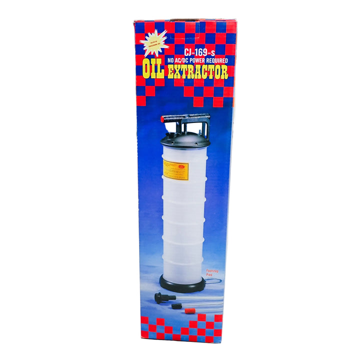 THE DUKE'S OIL AND FUEL EXTRACTOR PUMP FOR SMALL ENGINES 6.5L CAPACITY