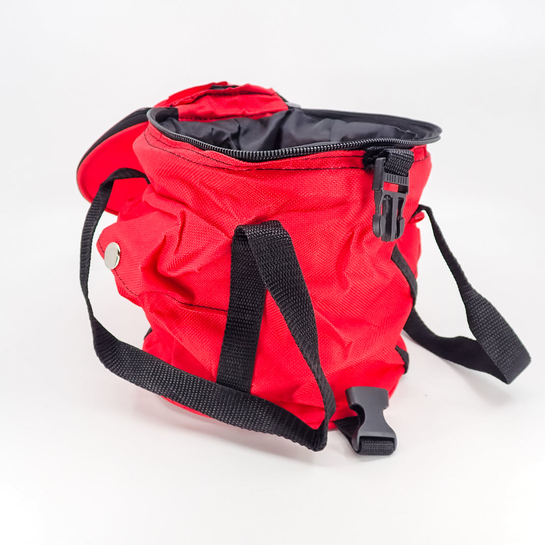 FORESTER RED MINI COLLAPSIBLE THROW LINE BAG