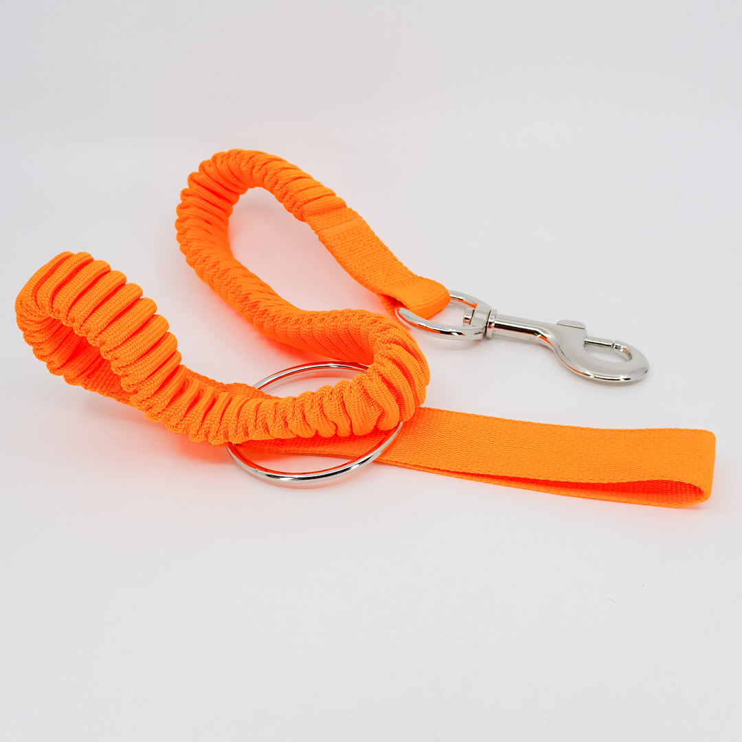 FORESTER 46" HI-VIS ORANGE BUNGEE ARBORIST CHAINSAW LANYARD