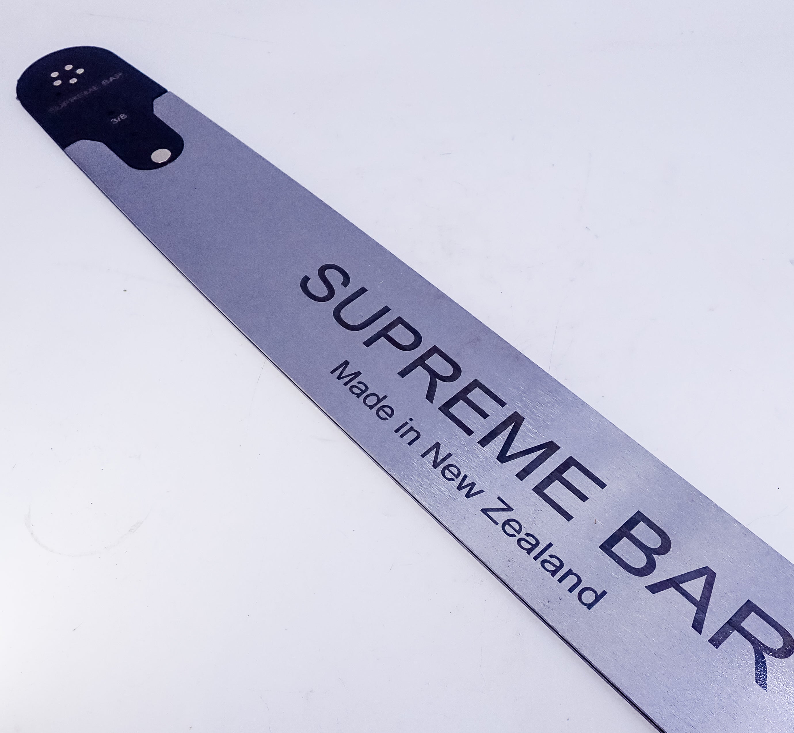 SUPREME CHAINSAW BARS -- LIGHT AND REGULAR, MADE IN NEW ZEALAND