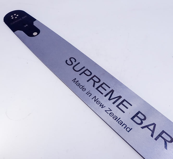 SUPREME CHAINSAW BARS -- LIGHT AND REGULAR, MADE IN NEW ZEALAND
