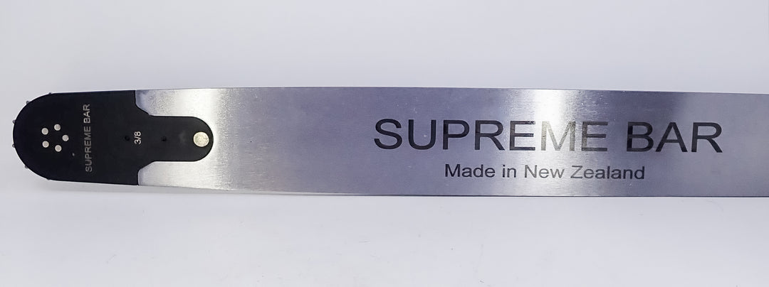 SUPREME CHAINSAW BARS -- LIGHT AND REGULAR, MADE IN NEW ZEALAND