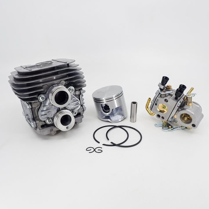 DUKE'S TS420 CARBURETOR, CYLINDER AND 5-PACK AIR FILTER SET