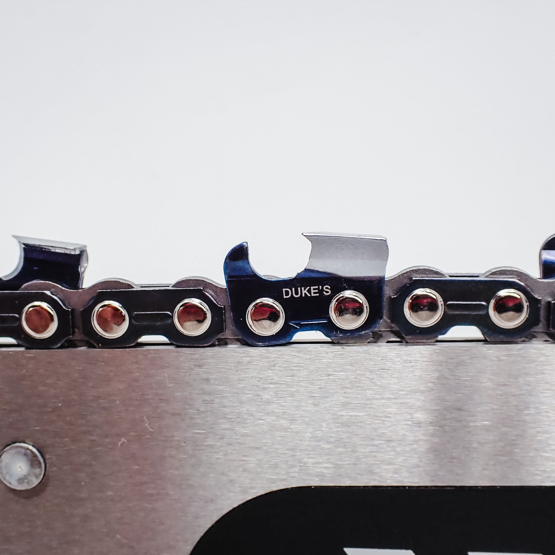 THE DUKE'S BAR AND FULL CHISEL HARD CHROME CHAIN COMBO - Saw Salvage