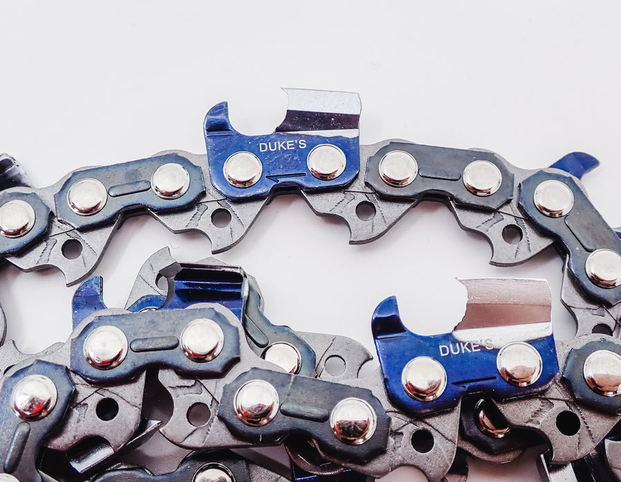 THE DUKE'S BAR AND FULL CHISEL HARD CHROME CHAIN COMBO - Saw Salvage