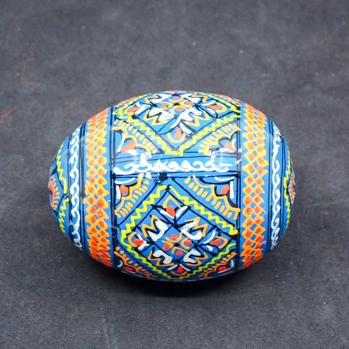 10-PACK WOODEN HANDMADE UKRAINIAN PYSANKY EASTER EGGS MADE IN UKRAINE