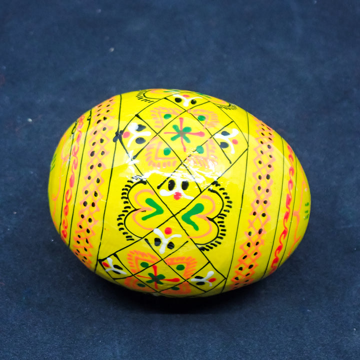 10-PACK WOODEN HANDMADE UKRAINIAN PYSANKY EASTER EGGS MADE IN UKRAINE