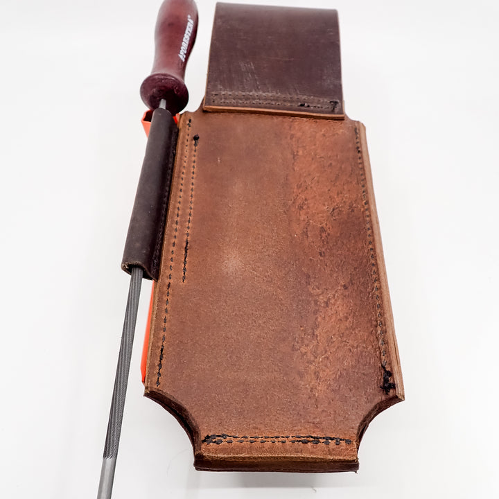 THE DUKE'S LOGGING LARGE FELLING WEDGE FILE TOOL WEDGE POUCH