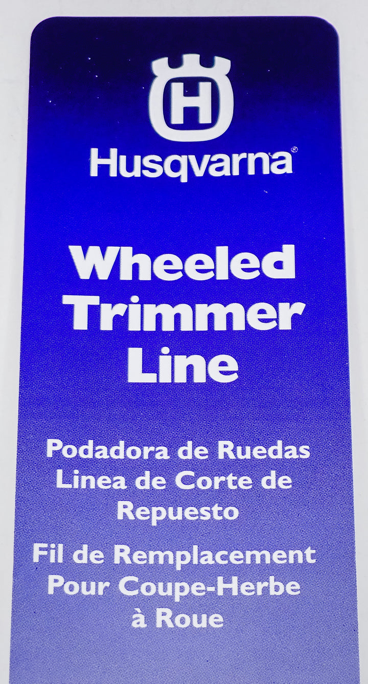 GENUINE HUSQVARNA TWISTED  TRIMMER LINE .155X18.75 580412601