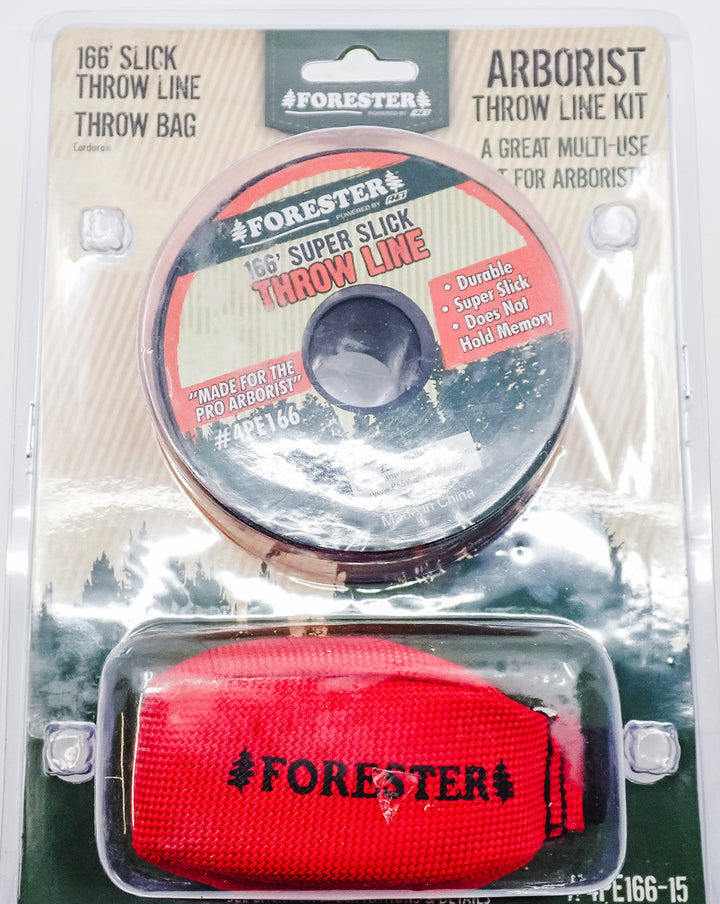 FORESTER ARBORIST SUPER SLICK THROW LINE AND 15OZ BAG