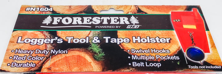 FORESTER NYLON LOGGERS TOOL AND TAPE HOLSTER