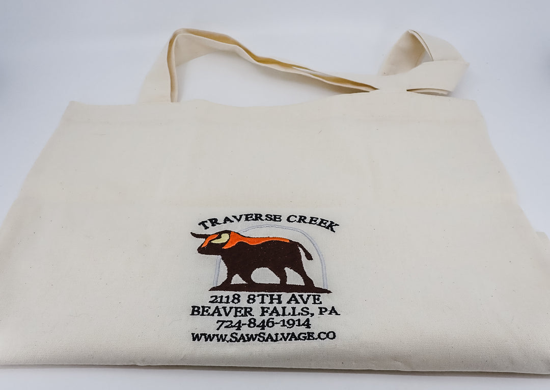 BEAD EMBROIDERY MUSHROOM FORAGING REUSABLE SHOPPING TOTE BAG MADE IN UKRAINE