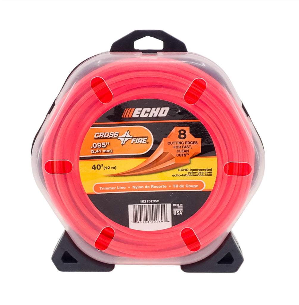 GENUINE ECHO CROSSFIRE TRIMMER LINE .095 40FT 102152952 - Saw Salvage