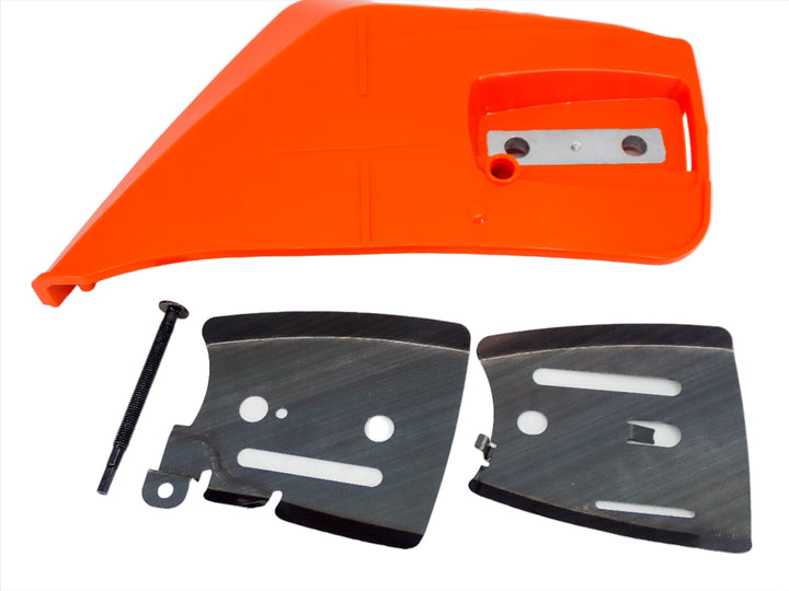 GENUINE ECHO CS-590 TIMBERWOLF CLUTCH SIDE SPROCKET COVER WITH BAR PLATES