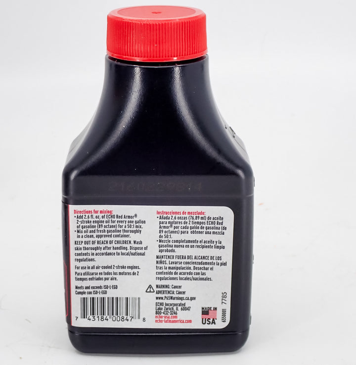 ECHO RED ARMOR 6 PACK 1 GALLON MIX 2.6OZ BOTTLES