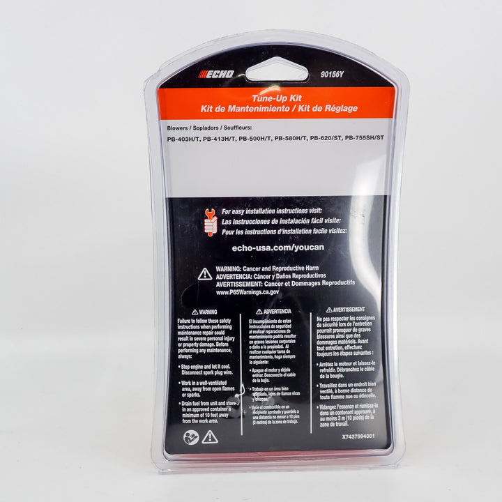 ECHO TUNE UP KIT FITS LEAF BLOWERS PB-403 PB-413 PB-500 PB-580 PB-620 PB-755 90156Y