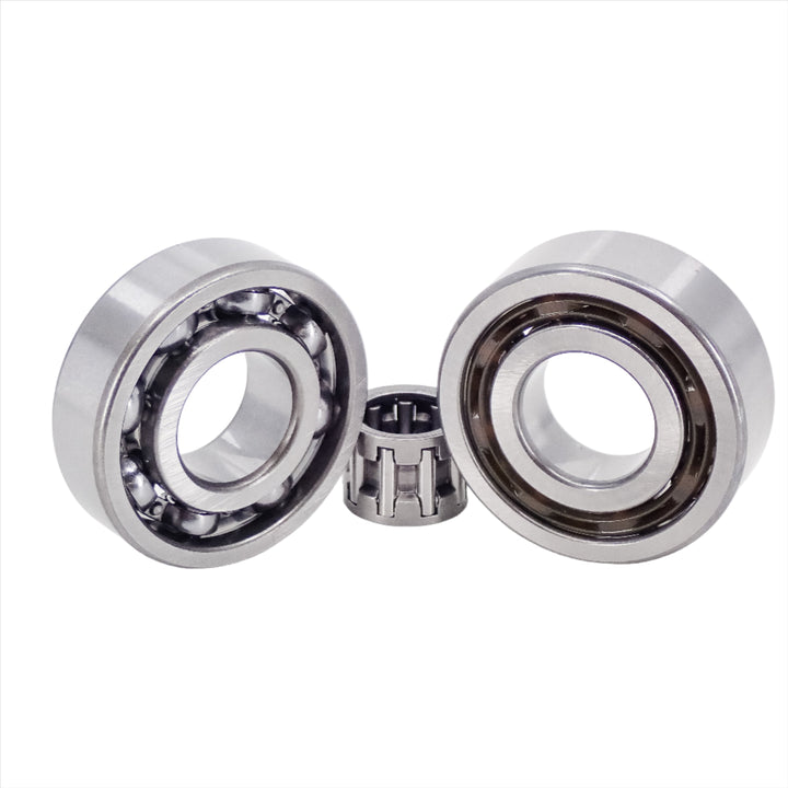 THE DUKE'S CRANKSHAFT AND WRIST PIN BEARING SET FITS STIHL 066 MS660 HOLZFFORMA G660