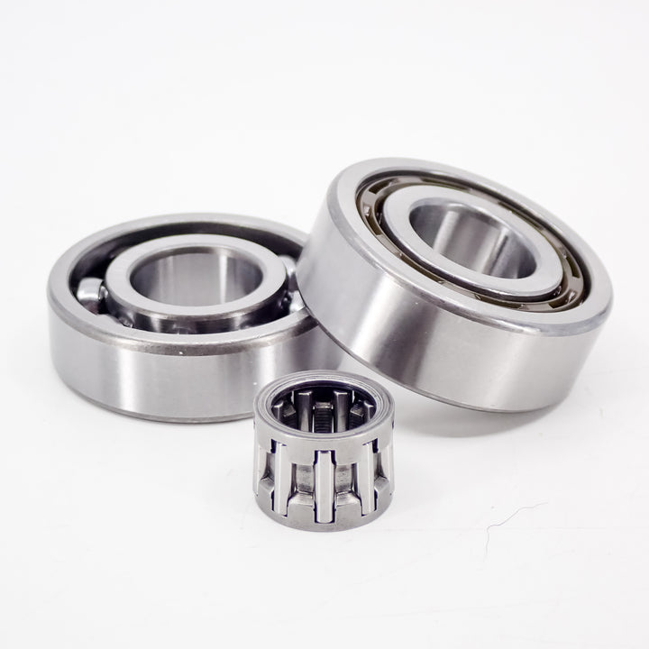 THE DUKE'S CRANKSHAFT AND WRIST PIN BEARING SET FITS STIHL 066 MS660 HOLZFFORMA G660