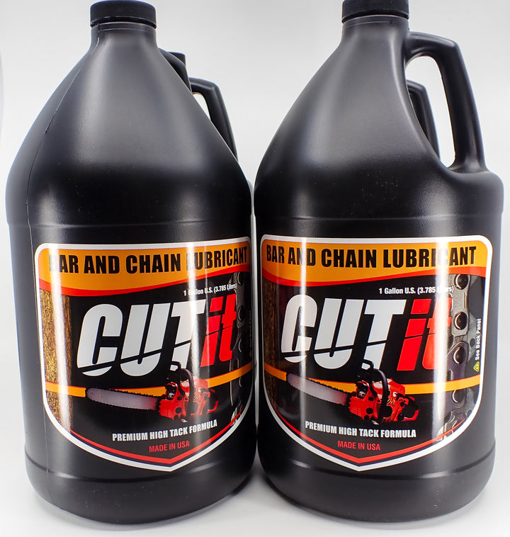 CUT-IT BRAND CHAINSAW BAR AND CHAIN OIL CASE OF 4/1GALLON BOTTLES