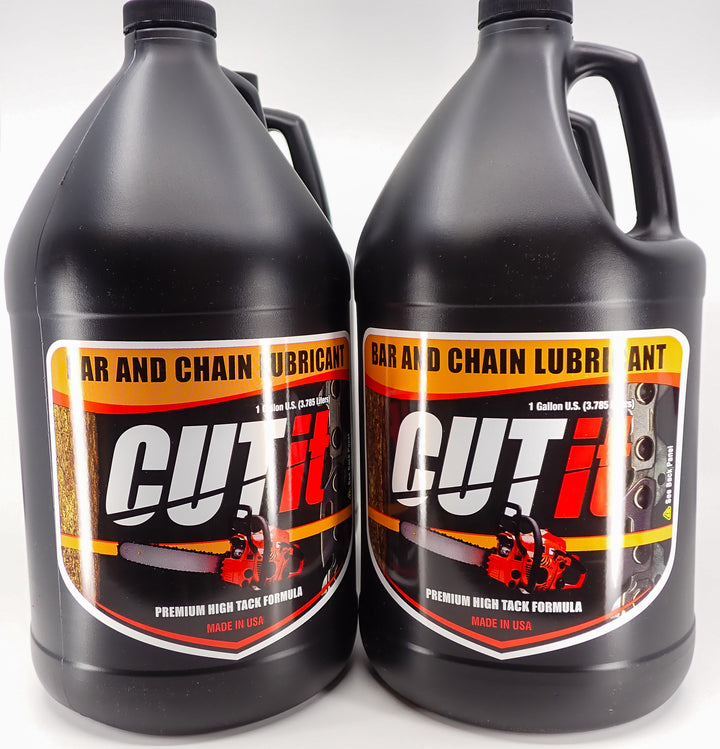 CUT-IT BRAND CHAINSAW BAR AND CHAIN OIL CASE OF 4/1GALLON BOTTLES