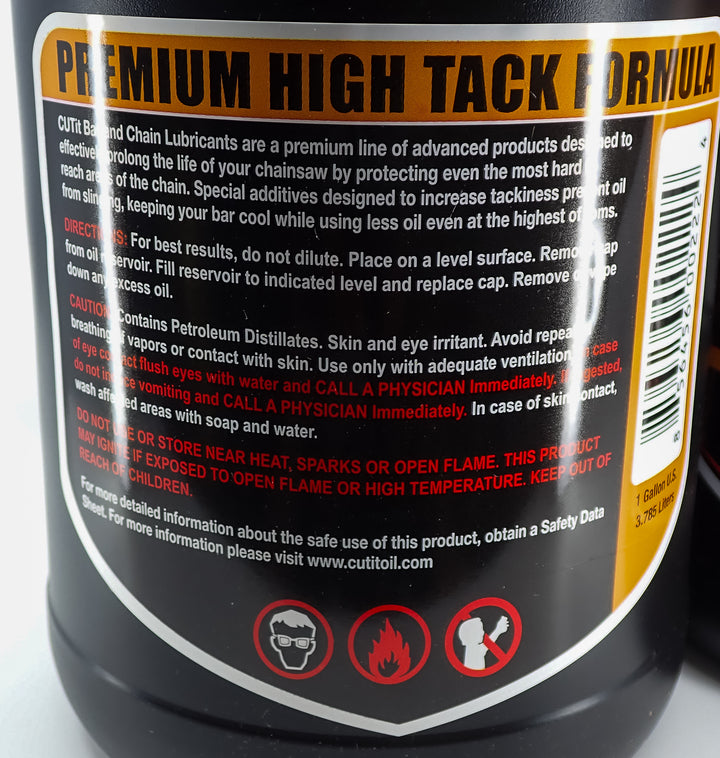 CUT-IT BRAND CHAINSAW BAR AND CHAIN OIL