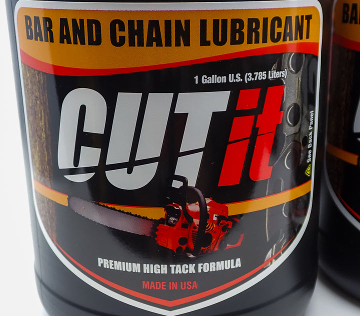 CUT-IT BRAND CHAINSAW BAR AND CHAIN OIL CASE OF 4/1GALLON BOTTLES