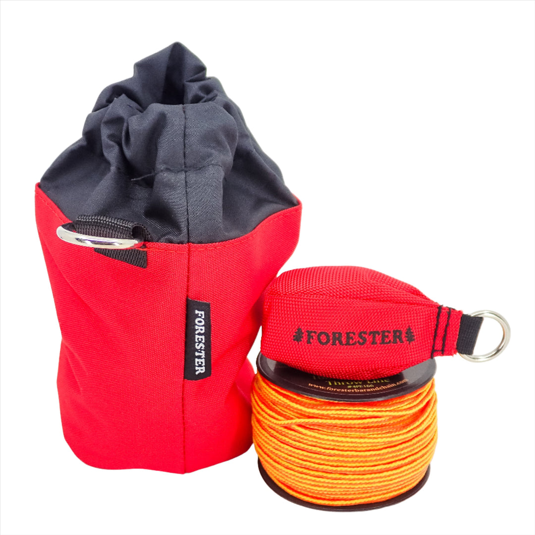 FORESTER ARBORIST THROW LINE COMBO 15OZ THROW BAG, 166' LINE, DURABLE BAG