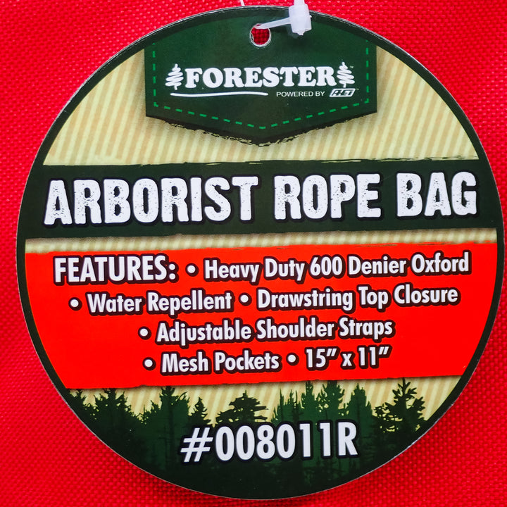 FORESTER HEAVY DUTY PROFESSIONAL ARBORIST ROPE BAG