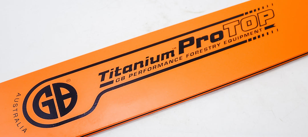 GB TITANIUM PROTOP CHAINSAW BAR FITS STIHL LARGE MOUNT 32" 3/8 .063 105DL