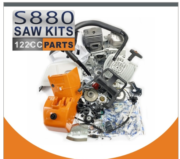 COMPLETE CHAINSAW PARTS REPAIR REBUILD KIT FITS STIHL MS880 - Saw Salvage
