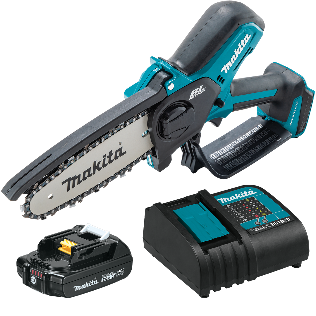 MAKITA 18V LXT® Lithium‑Ion Brushless Cordless 6" Pruning Saw Kit (2.0Ah) XCU14SR1