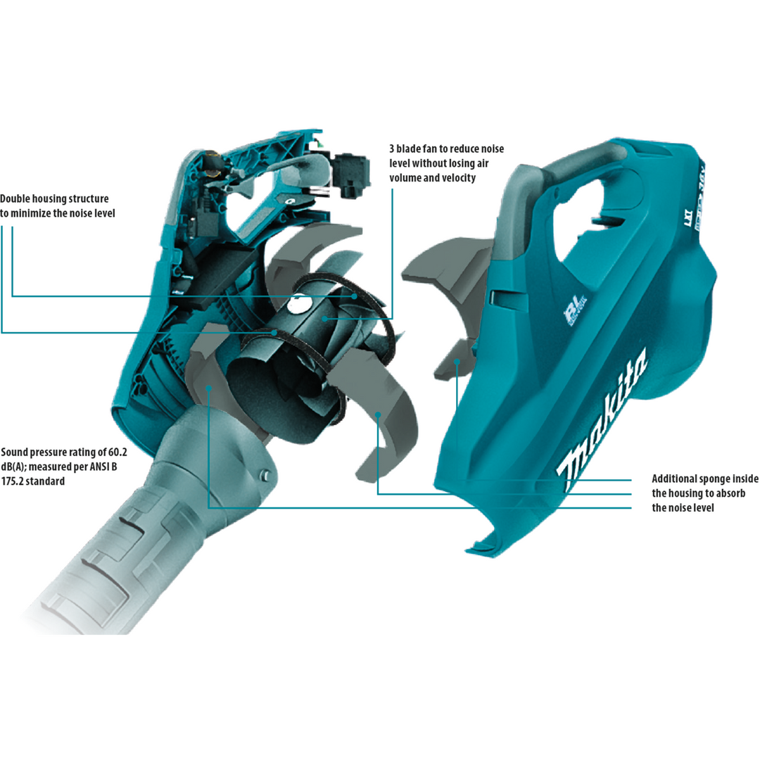 36V (18V X2) LXT® Brushless Blower, Tool Only XBU02Z