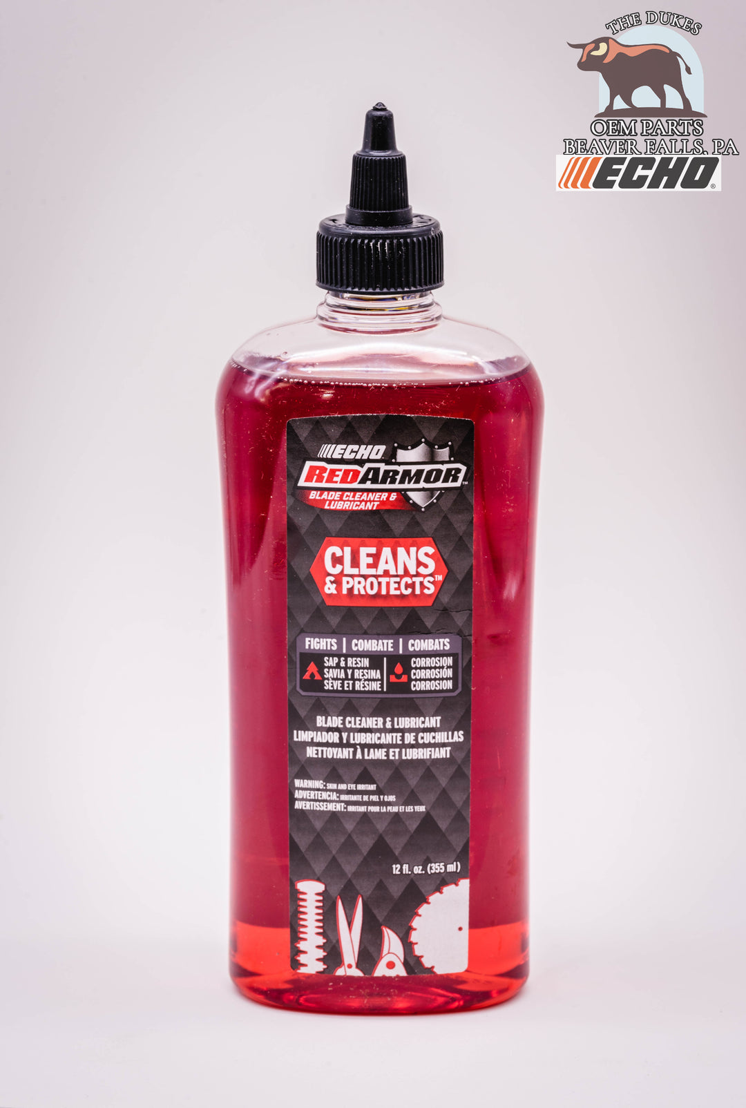 GENUINE ECHO RED ARMOR HEDGE TRIMMER BLADE CLEANER + LUBRICANT 4550012