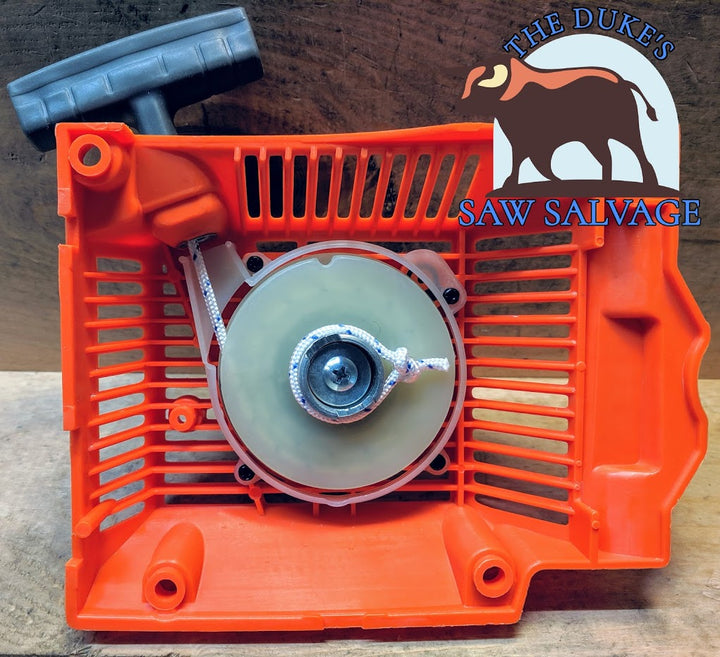 THE DUKE'S RECOIL PULL STARTER COVER FITS HUSQVARNA 254 257 261 262XP  503 54 16-01