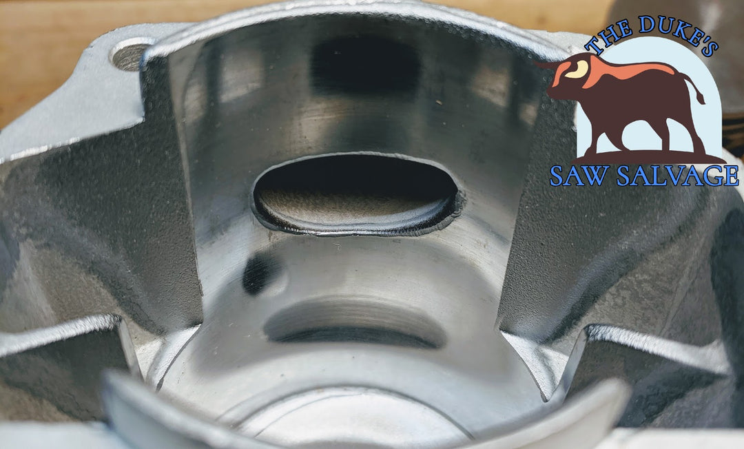 THE DUKE'S CHROME PISTON AND CYLINDER KIT FITS STIHL TS400  4223 020 1200