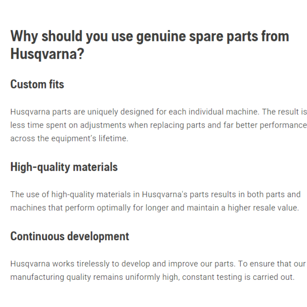 GENUINE OEM GASKET AND SEAL SET FITS HUSQVARNA K1270  582 45 48-01