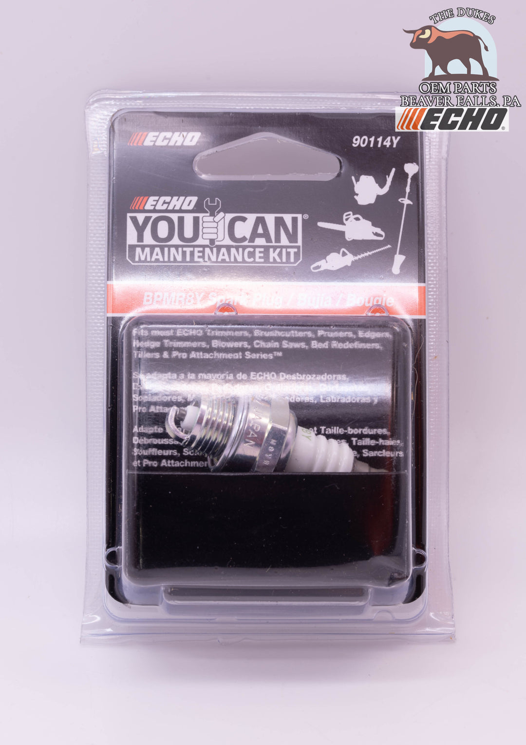 GENUINE ECHO YOU CAN SPARK PLUG KIT FITS MOST ECHO EQUIPMENT 90114Y