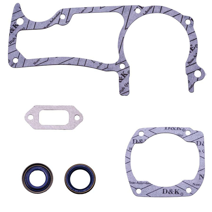 THE DUKE'S GASKET AND OIL SEAL SET FITS HUSQVARNA 365 371XP 372XP 503 64 72-01 HOLZFFORMA G372