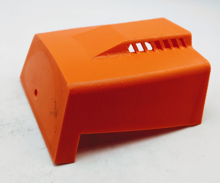 DUKE'S REPLICA AIR FILTER COVER FITS HUSQVARNA 285 298 2100 2101 VERSION 2.0 - www.SawSalvage.co Traverse Creek Inc.
