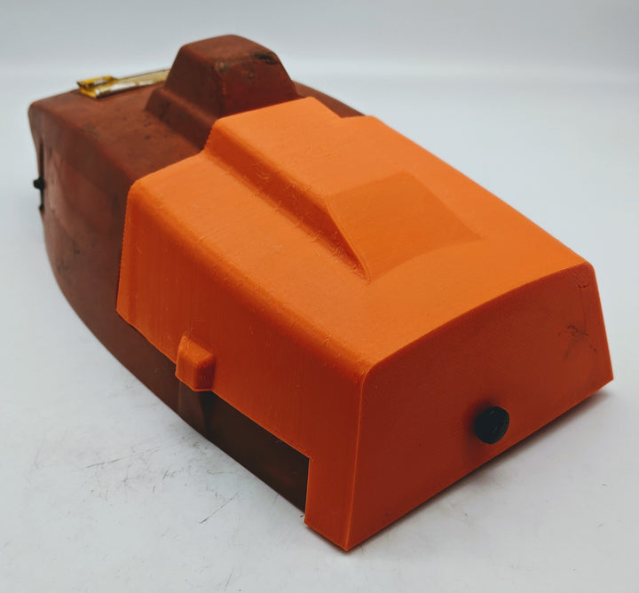 DUKE'S REPLICA AIR FILTER COVER FITS HUSQVARNA 285 298 2100 2101 VERSION 2.0 - www.SawSalvage.co Traverse Creek Inc.
