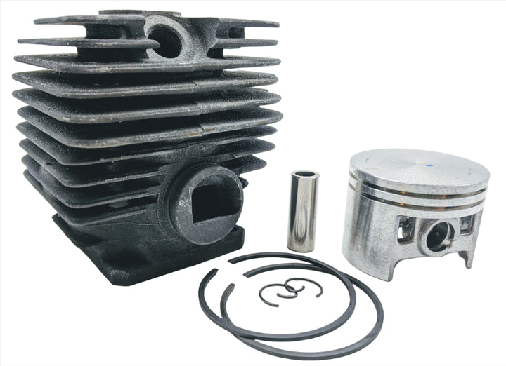 THE DUKE'S NIKASIL PISTON AND CYLINDER KIT FITS STIHL 038 MAGNUM MS380 52MM - www.SawSalvage.co Traverse Creek Inc.