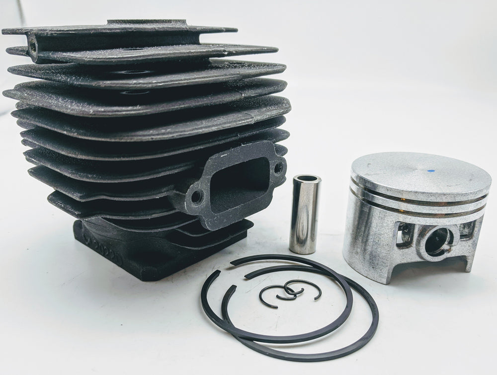 THE DUKE'S NIKASIL PISTON AND CYLINDER KIT FITS STIHL 038 MAGNUM MS380 52MM - www.SawSalvage.co Traverse Creek Inc.