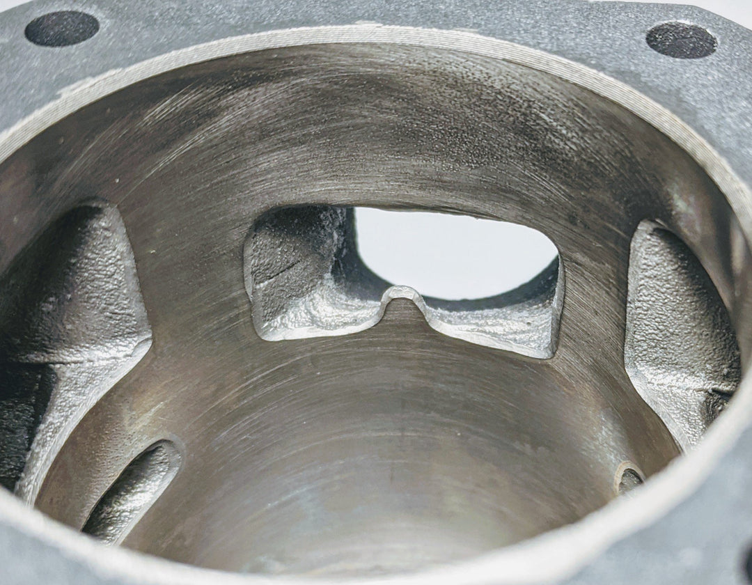 THE DUKE'S NIKASIL PISTON AND CYLINDER KIT FITS STIHL 038 MAGNUM MS380 52MM - www.SawSalvage.co Traverse Creek Inc.