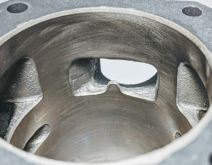 THE DUKE'S NIKASIL PISTON AND CYLINDER KIT FITS STIHL 038 MAGNUM MS380 52MM - www.SawSalvage.co Traverse Creek Inc.