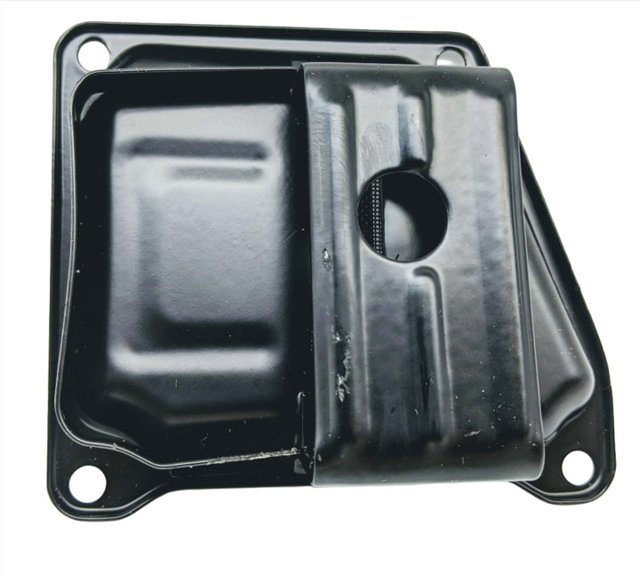 DUAL PORT MUFFLER COVER W/ SCREEN FITS STIHL MS660 066 HOLZFFORMA G660 - www.SawSalvage.co Traverse Creek Inc.