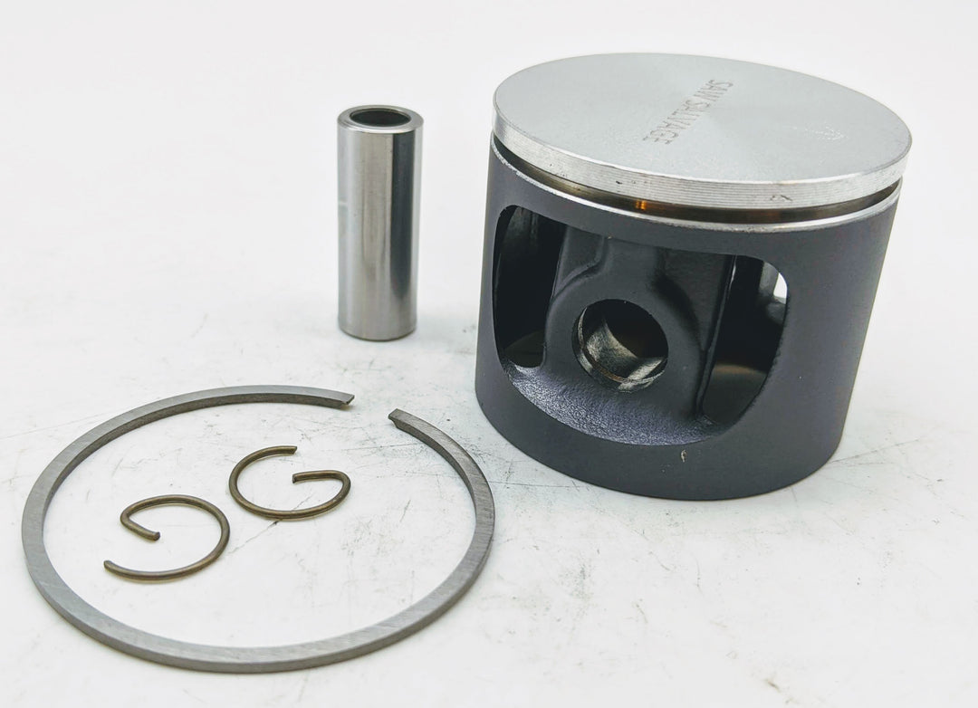 THE DUKE'S PERFORMANCE COATED PISTON FITS HUSQVARNA 266XP 50MM - www.SawSalvage.co Traverse Creek Inc.