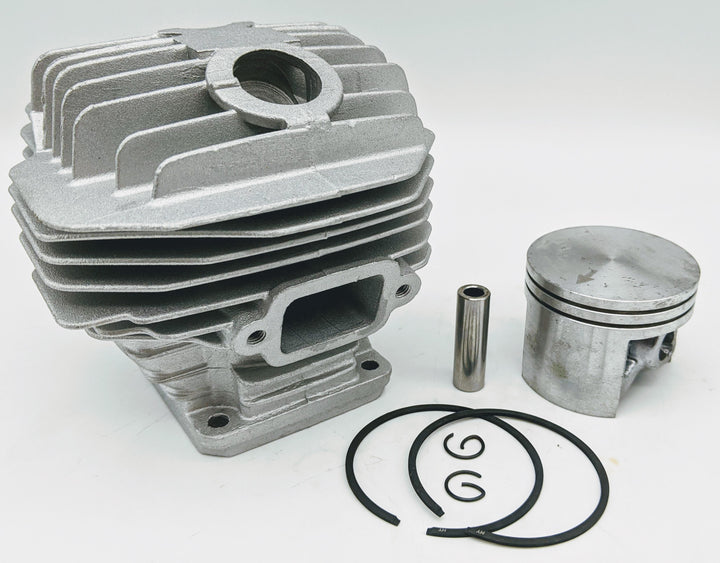 THE DUKE'S CHROME PISTON & CYLINDER FITS STIHL 044 10MM PIN 50MM - www.SawSalvage.co Traverse Creek Inc.